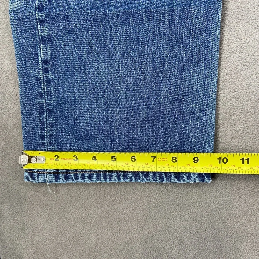 Levi's 501 Original Fit Jean Mens 40x32 Blue Denim Mid Rise Straight Leg Classic